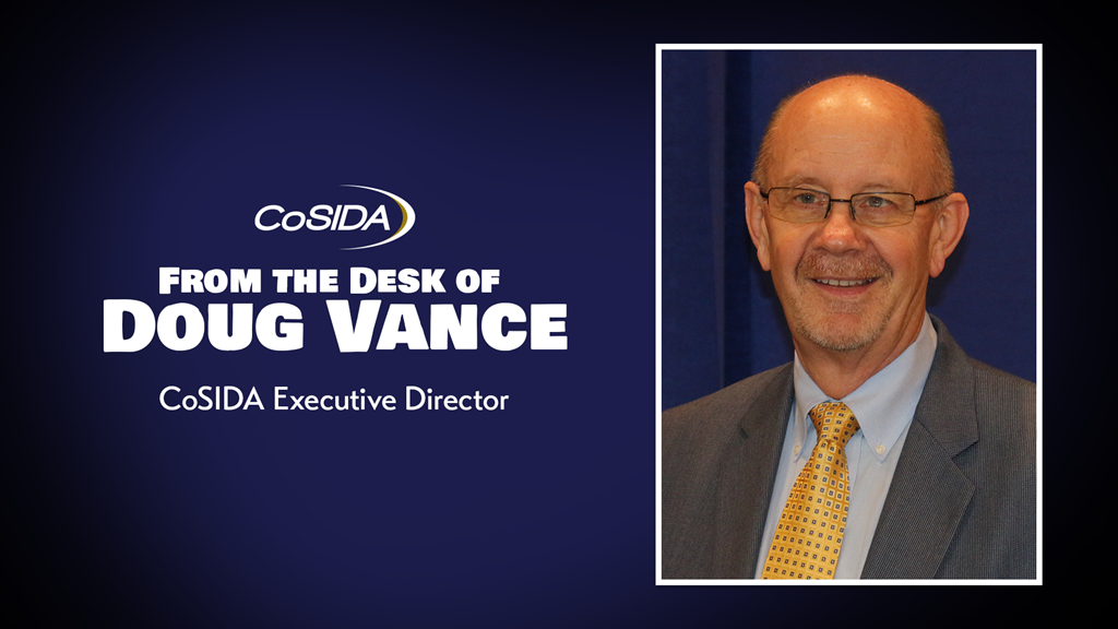 A Message From Executive Director Doug Vance – The Disruption in Training the Next Generation